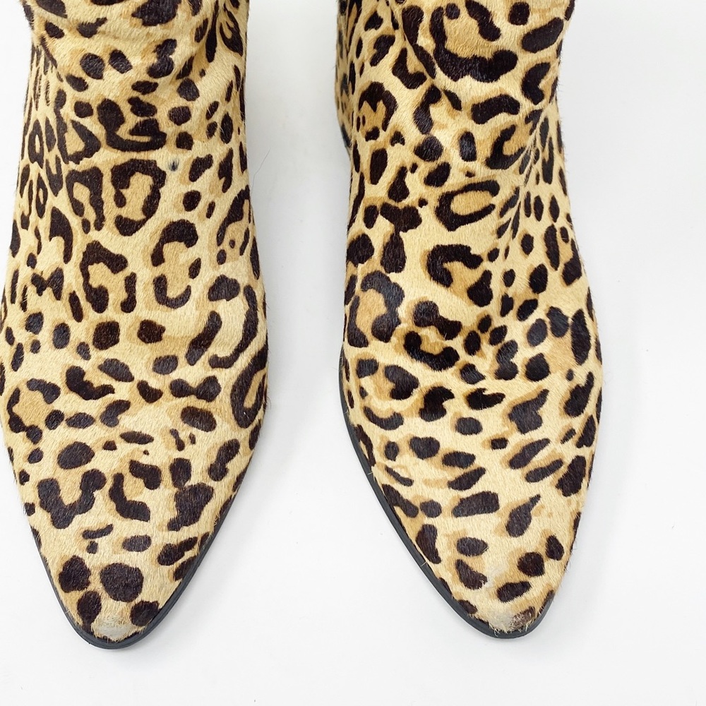 Steve Madden Cheetah Calf Hair Jillian Booties - Size 7 - Picture 7 of 7